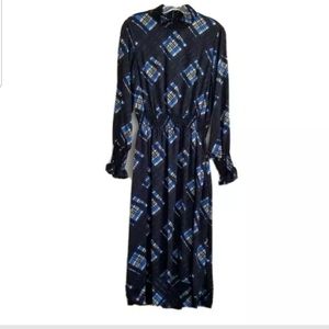 Nanette Lepore Printed Midi Dress Size 8
